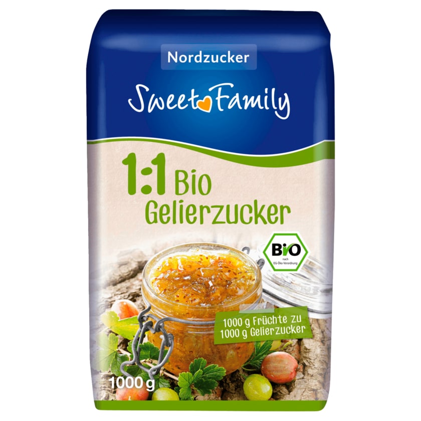 Sweet Family Bio-Gelierzucker 1:1 1000g